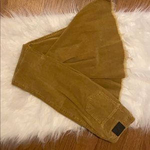 High rise flare bell bottoms